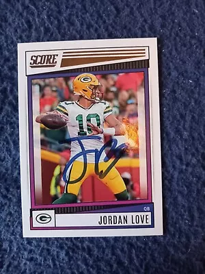 £4.20 • Buy NFL Jordan Love On Card Auto