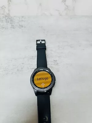 Samsung Galaxy SM-R810 42mm Midnight Black Smart Watch • $35