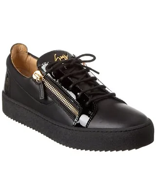 $179.99 • Buy Giuseppe Zanotti May London Leather Sneaker Men's Black 40