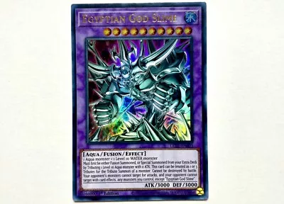 LED7-EN001 Egyptian God Slime Ultra Rare 1st Edition Near Mint Yu-Gi-Oh! • £13