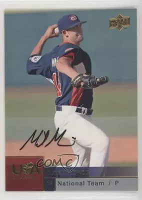 2009 Upper Deck USA National Team Auto Mike Minor #USAB-MM Auto • $1.92