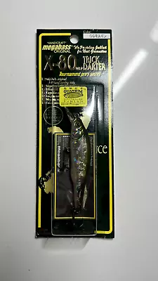 Old Megabass X-80 Trick Darter 2000 GG Mosgin Guanium Finish Straight Eye • $26.99