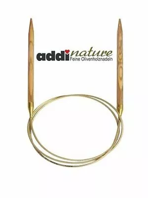 Addi Olive Knitting Needles 60  Fixed Circular Wood 150cm • £14.70