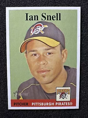 IAN SNELL #261 2007 Topps Heritage Pittsburgh Pirates • $1.59