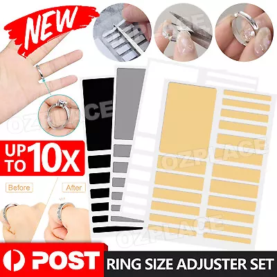 Ring Size Adjuster Set Tighteners Invisible Reducer Pad Resizing Jewelry Tool • $3.25