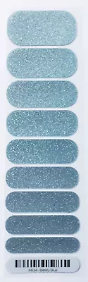 Jamberry Barely Blue Half Sheet Nail Wrap Retired August 2015 • $3.50