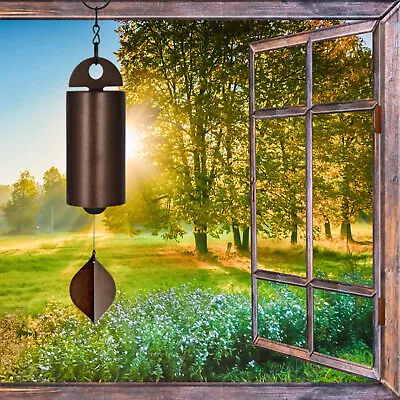 Large Deep Resonance Serenity Bell Windchime Home Outdoor Garden Yard Decoration • £8.65