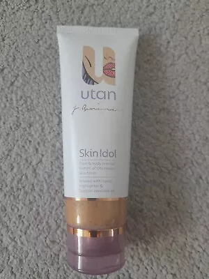 Utan X Jamie Skin Idol Face & Body Bronzer Sunless Fake Self Tanning 100ml Tube • £10