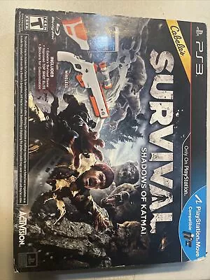 Cabela's Survival Adventures: Shadows Of Katmai With Gun (PS3) Factory Sealed • $40.86