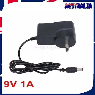 AU Plug DC 9V 1A Switching Power Supply Adapter Converter Charger AC 100-240V • $11.79