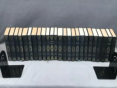 £15 • Buy CLASSICS COLLECTION VINTAGE HERON BOOKS + 2x METAL BLACK BOOK ENDS