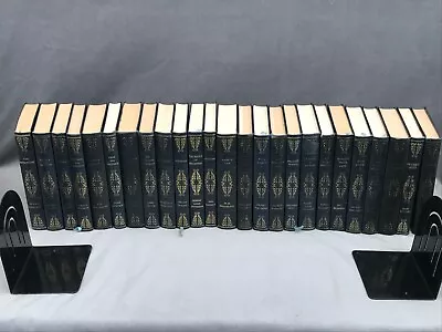£15 • Buy CLASSICS COLLECTION VINTAGE HERON BOOKS + 2x METAL BLACK BOOK ENDS