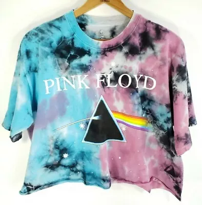 Pink Floyd Cut Off Graphic T-Shirt Men's Large Tie Dye 2019 Destroyed Grunge • $12.68