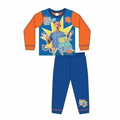 £6.49 • Buy Blippi Pyjamas Officially Licensed Boys Kids PJs 18 Months To 5 Years