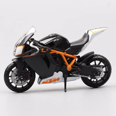 1:18 Scale Bburago KTM 1190 RC8 R Sports Bike Moto Diecast Models Toy Motorcycle • $13.86