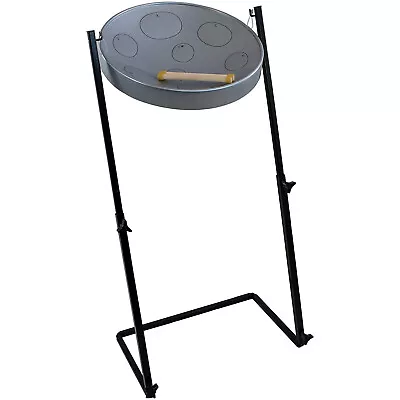 Panyard Jumbie Jam W1158 Steel Drum Silver G Diatonic W/ Z-Stand • $249.95