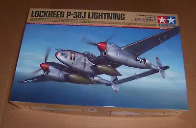 1/48 Tamiya  Lockheed P-38J   Lightning   U.S. WWII Fighter W/resin & Ref.  P-38 • $44.99