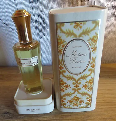 £106.62 • Buy Old Perfume Bottle Madame Rochas (Eau De Toilette) 23ml By Rochas In Box