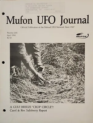 MUFON UFO Journal Mutual UFO Network Magazine #264 April 1990 Gulf Breeze  • $11.99