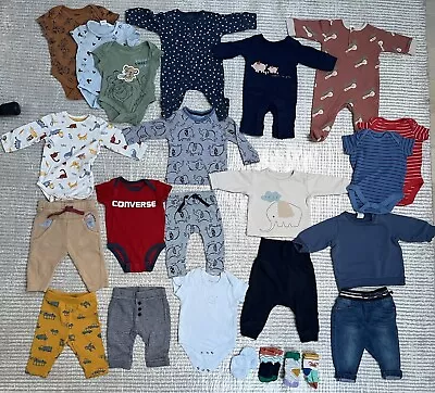 Baby Boy Clothing Bundle Newborn /  0-3 / 2-4 Months • $12.43