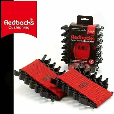 £27.95 • Buy REDBACKS Rubber Leaf Spring Flexible Knee Pads Inserts For Work Trousers Pocket