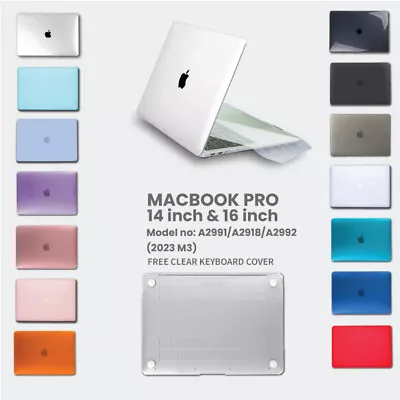 2023 M3 MacBook Pro 14/16' A2991 /A2918 /A2992 Pattern Hard Case + Keyboard/LCD • $21.95