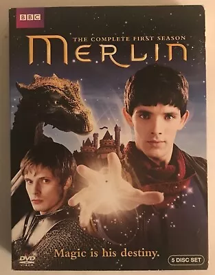 Merlin: The Complete First Season DVD BBC 2008 5-Discs Fantasy John Hurt • $4.06