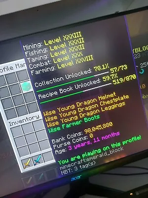 Hypixel Skyblock Coins 7.5mil - Super Cheap - Fast Delivery • £1.95