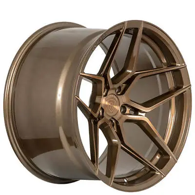 (4) 19  Rohana Wheels RFX11 Brushed Bronze Rims (B1) • $2280