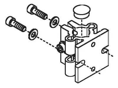 Marsh® Unicorn Mounting Clamp Parallel/perp Mtg P/n Rp28800 • $58.19