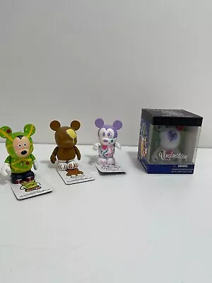 £12 • Buy Disney Vinylmation 3 Figures Disney Resort Assorted X 4, One Unopened In Box