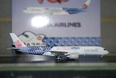 JC Wings 1:400 China Airlines Airbus A350-900 B-18918 (XX4032A) Carbon *defect* • $118