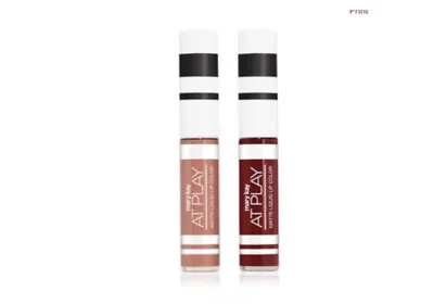 Mary Kay At Play Mini Matte Liquid Lip Color Kit Retired~ Red Envy/Taupe That • $9.99