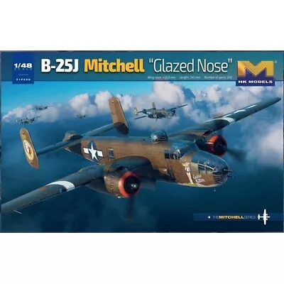 Hong Kong Models 1/48 B-25J  Glazed Nose  Plastic Model Kit • $139.99