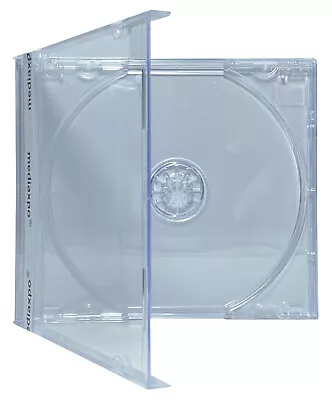 STANDARD Clear CD Jewel Case Lot • $170.95