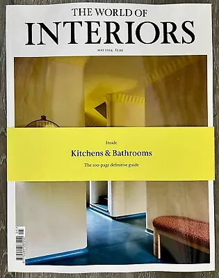 The World Of Interiors Magazine - May 2024 - Brand New • $15.99