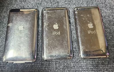 Lot Of 3 Apple IPod Devices A1367 8GB A1367 32GB A1288 8GB Parts Or Repair Only • $20