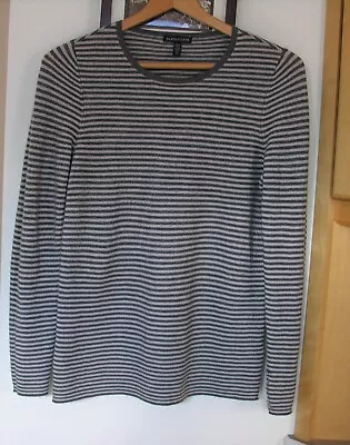 Eileen Fisher Merino Wool Soft Striped Sweater / S • $16.98