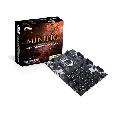 ASUS B250 Mining Expert Intel LGA 1151 6th/7th Gen ATX Motherboard  • $490