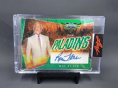 $5.50 • Buy RIC FLAIR 2023 Leaf Vibrance ✏️ Auto 🟢 Green Shimmer /7 Wooooooooooooo 