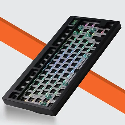 GMK81 RGB Mechanical Keyboard Kit Wired Keyboard 81 Keys Keyboard (Black) • $105.71