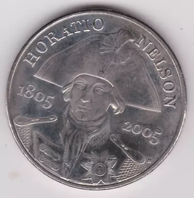 2005-£5 Coin-HORATIO NELSON-1805-2005. • £12.50