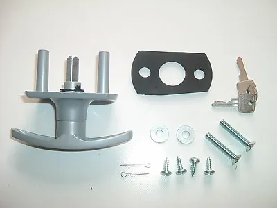 £14.50 • Buy HENDERSON Garage Door LOCK T Handle Parts 35mm SHORT SHAFT Repair Kit Spindle