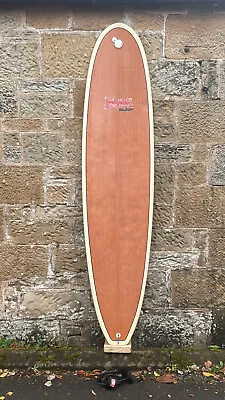 SHIPPING BadNone Longboard Surfboard 8’0 Thruster 60L Poly Extras • £299