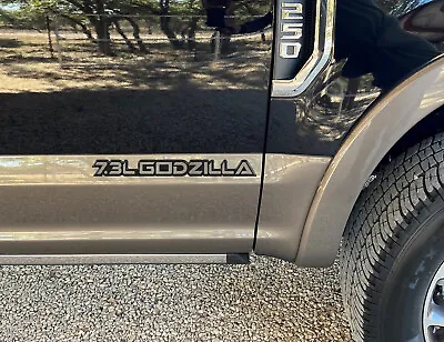 7.3L Godzilla Badge • $59.99