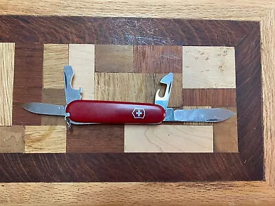 Victorinox Officer Swiss Army Knife Rostfrei 5 Tool • $18