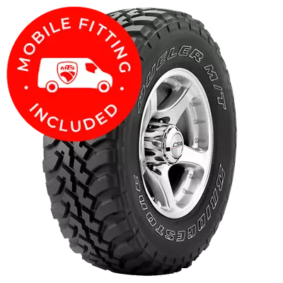 4 Tyres Inc. Delivery & Fitting: Bridgestone: Dueler M/t 673 - 255/70 R16 • $1744