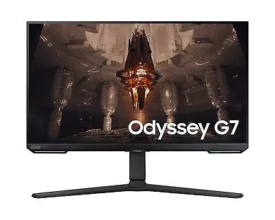Samsung Odyssey G7 28  Monitor - 144Hz IPS 4K UHD Black • £474.99