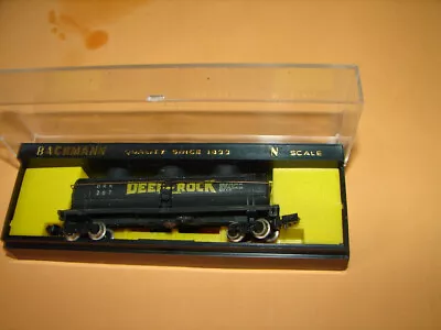 N Scale Model Railroad  BACHMANN 42' 3 Dome Tank Car Deep Rock 5424     423 • $6.99
