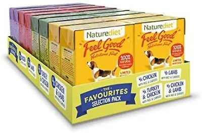 NATUREDIET Feel Good Selection Pack Complete Wet Food 390 G (Pack Of 16) Natu • £22.82